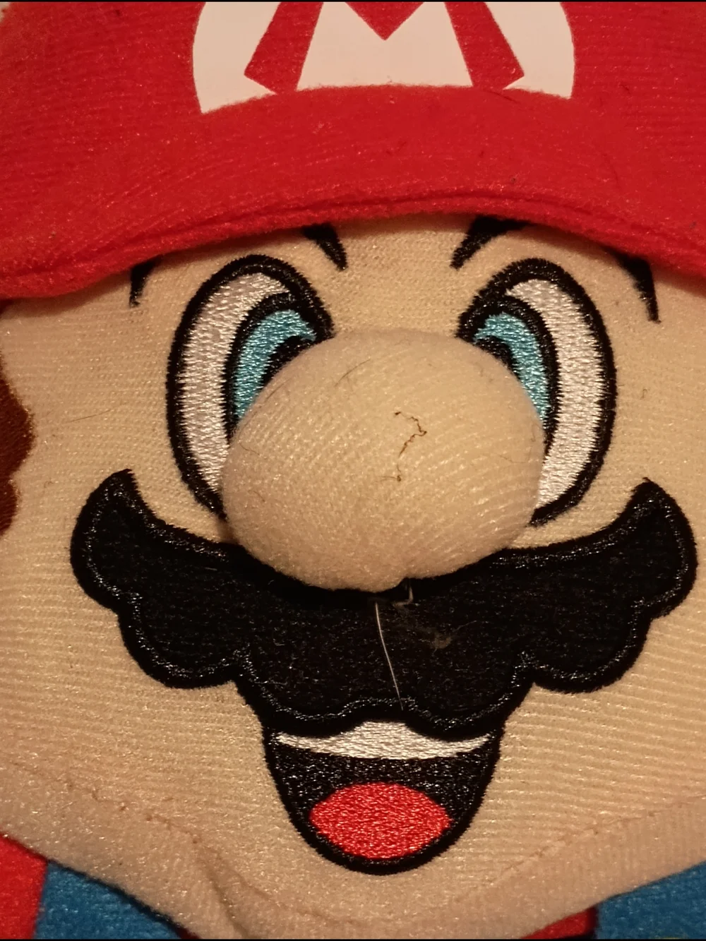 Nintendo Mario & Luigi Plush Kids Footie Slippers - Red, Green & Blue Boys 11-12